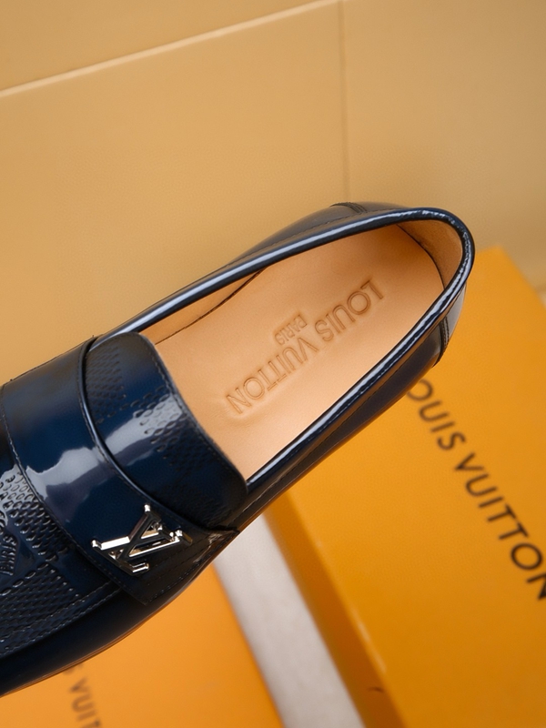 ルイヴィトン靴角部分ディテール